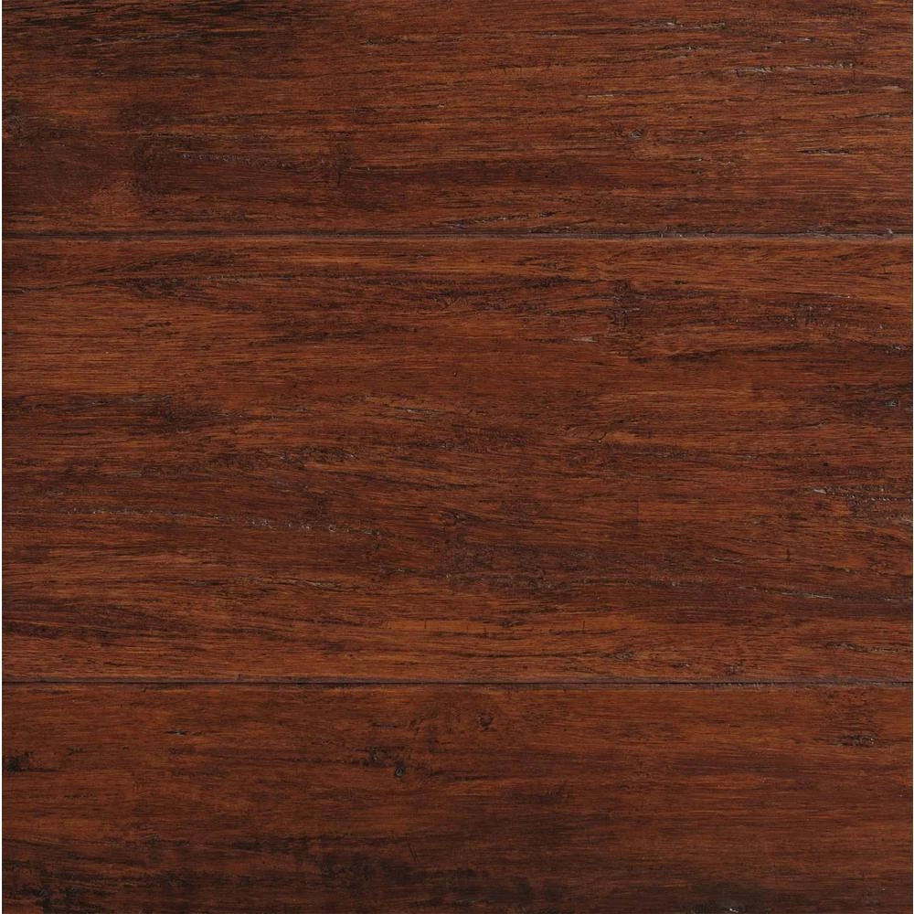 Home Decorators Collection Hand Scraped Strand Woven Brown 3/8 In. T X 5-1/8 In. W X 36 In. L Engineered Click Bamboo Flooring 1 Home Decorators Collection Hand Scraped Strand Woven Brown 3/8 In. T X 5-1/8 In. W X 36 In. L Engineered Click Bamboo Flooring