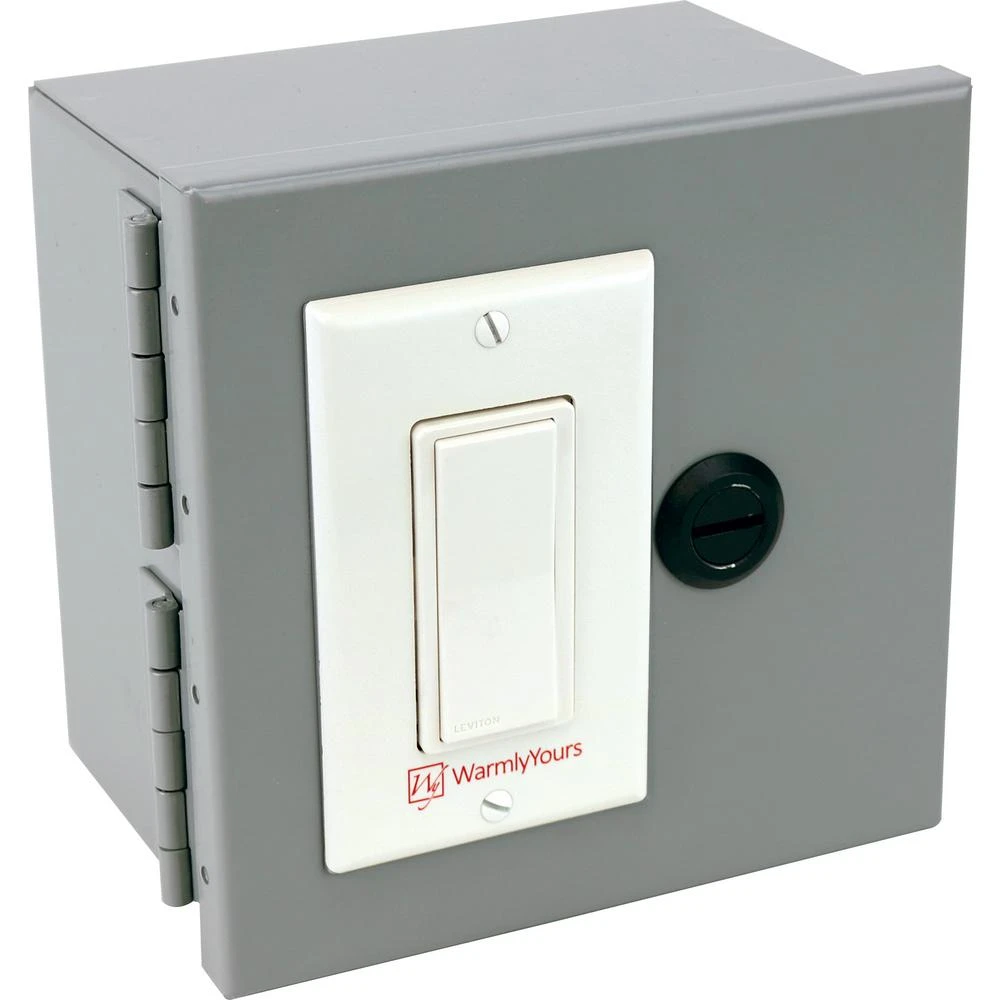 WarmlyYours 2 Ft. X 10 Ft. 120-Volt Radiant Snow Melting Mat With Wi-Fi Control (Covers 20 Sq. Ft.) 3 WarmlyYours 2 Ft. X 10 Ft. 120-Volt Radiant Snow Melting Mat With Wi-Fi Control (Covers 20 Sq. Ft.) - Image 3