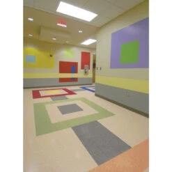 Armstrong Flooring Imperial Texture 45-Piece Charcoal Commercial VCT Tile