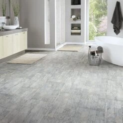 Armstrong Flooring Terraza 12x24 12-in X 24-in Sand Dollar Peel And Stick Vinyl Tile