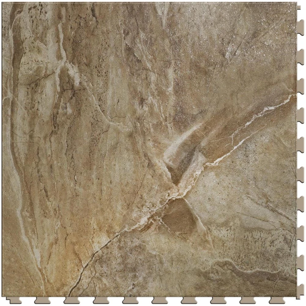 Perfection Floor Tile Stonecreek Collection Strata/Satin 20-in X 20-in Water Resistant Interlocking Luxury Flooring (16.7-sq Ft) 4 Perfection Floor Tile Stonecreek Collection Strata/Satin 20-in X 20-in Water Resistant Interlocking Luxury Flooring (16.7-sq Ft) - Image 4