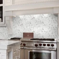 Florida Tile Home Collection Avante Bianco 12 In. X 15 In. X 9 Mm Porcelain Herringbone Mosaic Tile (5.65 Sq. Ft. / Case) -Tile Nest Sales Store 0f1f8862c09398fb27d364695a10230b 1800x1800