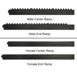 Rubber-Cal "Revolution" Interlocking Rubber Floor - 5/8 X 36 X 36-inch Rubber Tiles - Black - 4 Pack -Tile Nest Sales Store 11e1b424 2e73 4439 bf1c 793edb21f681 1.733b0194a596d62a44f2c65166254d49 1800x1800