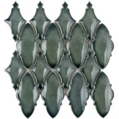 Divine Valor Deep Emerald 9 In. X 12 In. Glazed Ceramic Mosaic Tile (0.60 Sq. Ft.) -Tile Nest Sales Store 12b454ad c0e9 4cfc b2fa a344a8769f3c.29ba8b282f0d4e0f4ffc8c0046493d0d 1800x1800