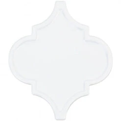 Bond Tile Roma White 6.25 In. X 7.25 In. Ceramic Arabesque Wall Tile (30 Pieces 4.84 Sq. Ft. / Box) -Tile Nest Sales Store 210f271d ee93 412b a7c3 7faf73f12939.716ec19f8157643c2300d7581a86d183 1800x1800