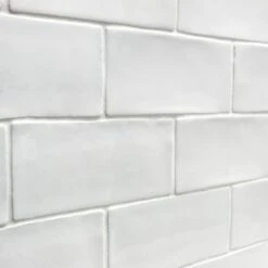 Ivy Hill Tile Catalina White 3 In. X 6 In. X 8 Mm Polished Ceramic Subway Wall Tile (5.38 Sq. Ft./case) -Tile Nest Sales Store 32de973701dfa4612726ac933b637f66 1800x1800