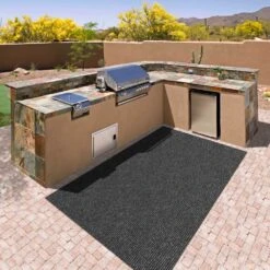 Heavy-Duty Ribbed Indoor/Outdoor Carpet With Rubber Marine Backing - Charcoal Black 6' X 10' - Several Sizes Available - Carpet Flooring For Patio, Porch, Deck, Boat, Basement Or Garage 15 Heavy-Duty Ribbed Indoor/Outdoor Carpet With Rubber Marine Backing - Charcoal Black 6' X 10' - Several Sizes Available - Carpet Flooring For Patio, Porch, Deck, Boat, Basement Or Garage -Tile Nest Sales Store 339d74d4 e781 41d6 8291 7438be95fe64 1.35459d166ad0630e96a176d31d5716cb 1800x1800