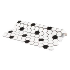 Merola Tile Metro Hex Matte White With Black Dot 10-1/4"x11-7/8" X 6mm Porcelain Mosaic Tile (8.65 Sq. Ft. / Case) -Tile Nest Sales Store 3944b41db3ac5cc6435896d5e3a66a37 87d984c4 0ae8 40c6 9184 f2ac1f677299 1800x1800