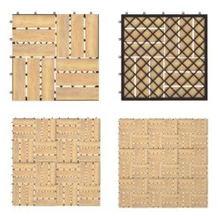 Giantex 40-Piece Acacia Wood Deck Tiles Patio Interlocking Floor Tiles -Tile Nest Sales Store 3d2265ae 70b4 459c 8b1e ab43dfeab965.935b11c11ca96b8b2a1dd3ec8286f52f 1800x1800