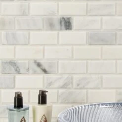 MSI Greecian White Beveled 12 In. X 12 In. X 10 Mm Polished Marble Mesh-Mounted Mosaic Tile (1 Sq. Ft.) 19 MSI Greecian White Beveled 12 In. X 12 In. X 10 Mm Polished Marble Mesh-Mounted Mosaic Tile (1 Sq. Ft.) -Tile Nest Sales Store 4049b036b59c33e55839401a96fbbeeb 1800x1800