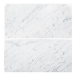 Jeffrey Court Carrara White 6 In. X 12 In. Honed Marble Wall And Floor Tile (1 Sq. Ft. / Pack)