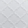 Bond Tile Roma White 6.25 In. X 7.25 In. Ceramic Arabesque Wall Tile (30 Pieces 4.84 Sq. Ft. / Box)