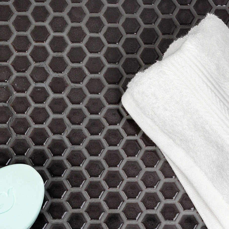 Honeycomb Hex Pavement Ceramic Polished Mosaic Tile 2 Honeycomb Hex Pavement Ceramic Polished Mosaic Tile - Image 2