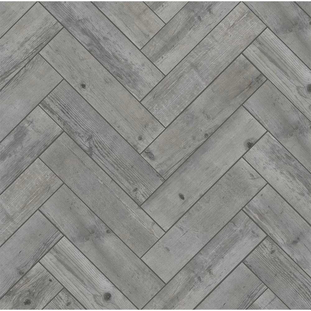 Florida Tile Home Collection Timber Grey 6 In. X 24 In. Porcelain Floor And Wall Tile (14 Sq. Ft. / Case) 7 Florida Tile Home Collection Timber Grey 6 In. X 24 In. Porcelain Floor And Wall Tile (14 Sq. Ft. / Case) - Image 7