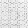 Bond Tile Easy Luxe Hex Calacatta 11.61 In. X 11.81 In. SPC Peel And Stick Tile (0.95 Sq. Ft. / Sheet)