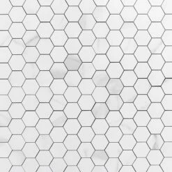 Bond Tile Easy Luxe Hex Calacatta 11.61 In. X 11.81 In. SPC Peel And Stick Tile (0.95 Sq. Ft. / Sheet)