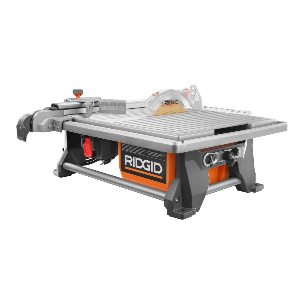 RIDGID 6.5 Amp Corded 7 In. Table Top Wet Tile Saw 4 RIDGID 6.5 Amp Corded 7 In. Table Top Wet Tile Saw - Image 4