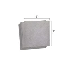 WarmlyYours CeraZorb 2 Ft. X 2 Ft. Insulating Synthetic Cork Underlayment (Pack Of 12 Sheets)