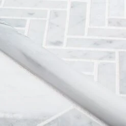 Jeffrey Court Jet Stream White Herringbone 10 In. X 11 In. X 8 Mm Honed Marble Stone Mosaic Wall/Floor Tile -Tile Nest Sales Store 6ac4903c87ea3b2aca9cd1b87a92046a 1800x1800