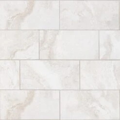 Daltile Canyon Gate Oyster White Matte 12 In. X 24 In. Glazed Porcelain Floor And Wall Tile (15.6 Sq. Ft./Case)