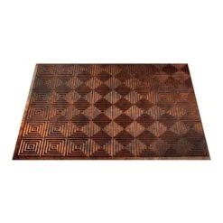 Fasade Easy Installation Miniquattro Moonstone Copper Backsplash Panel For Kitchen And Bathrooms (6" X 6" Sample) -Tile Nest Sales Store 70d589c2 1a47 489c 8fee f22b404dd579 1.8c61702e6d57a34f95bb6a9cc2451315 1800x1800