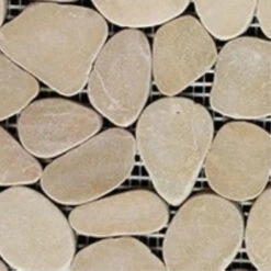 Rainforest Tan Honed Sliced Pebble Floor And Wall Tile 12" X 12" (5.0 Sq. Ft. / Case) -Tile Nest Sales Store 7219e932 a2a7 4669 af35 33e6d739f41d 1.68d5361608d372d7599a85456cc2faaa 1800x1800