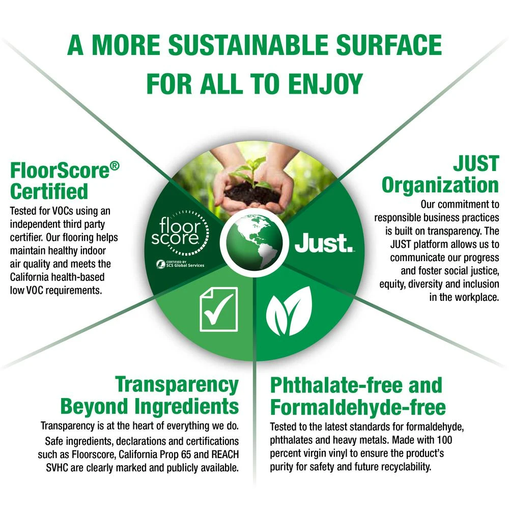 Lifeproof Shea Oak 8.7 In. W X 47.6 In. L Luxury Vinyl Plank Flooring (20.06 Sq. Ft. / Case) 3 Lifeproof Shea Oak 8.7 In. W X 47.6 In. L Luxury Vinyl Plank Flooring (20.06 Sq. Ft. / Case) - Image 3