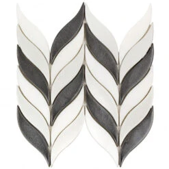 Divine Sprig Gunmetal 11.75 In. X 10.5 In. Marble And Ceramic Mosaic Tile (0.86 Sq. Ft.) 7 Divine Sprig Gunmetal 11.75 In. X 10.5 In. Marble And Ceramic Mosaic Tile (0.86 Sq. Ft.) -Tile Nest Sales Store 7e7dd422 a9dc 42ba 83bd 6f3bb9013482.d8c564d9e2085e71bb145e4374544f91 1800x1800