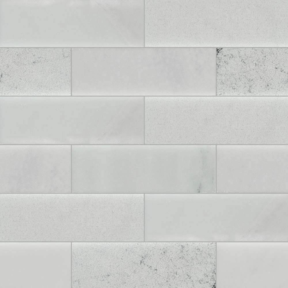 MSI Greecian White 3 In. X 6 In. Polished Marble Floor And Wall Tile (1 Sq. Ft. / Case) 10 MSI Greecian White 3 In. X 6 In. Polished Marble Floor And Wall Tile (1 Sq. Ft. / Case) - Image 10