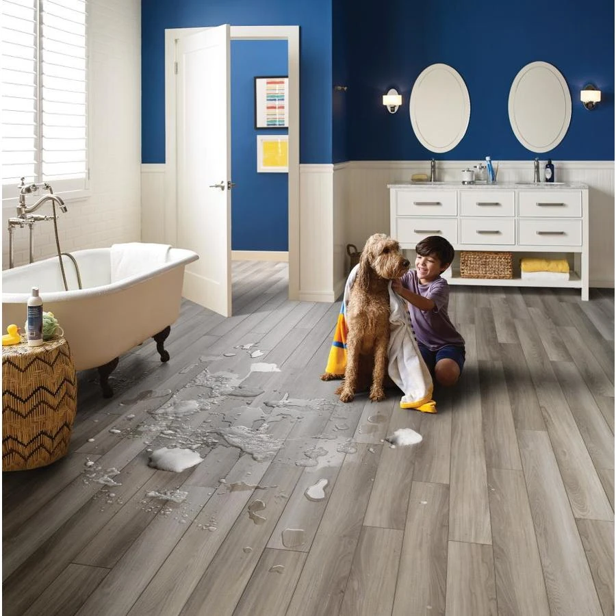 SMARTCORE 11-Piece 5-in X 48.03-in Putnam Oak Luxury Vinyl Plank Flooring 13 SMARTCORE 11-Piece 5-in X 48.03-in Putnam Oak Luxury Vinyl Plank Flooring - Image 13