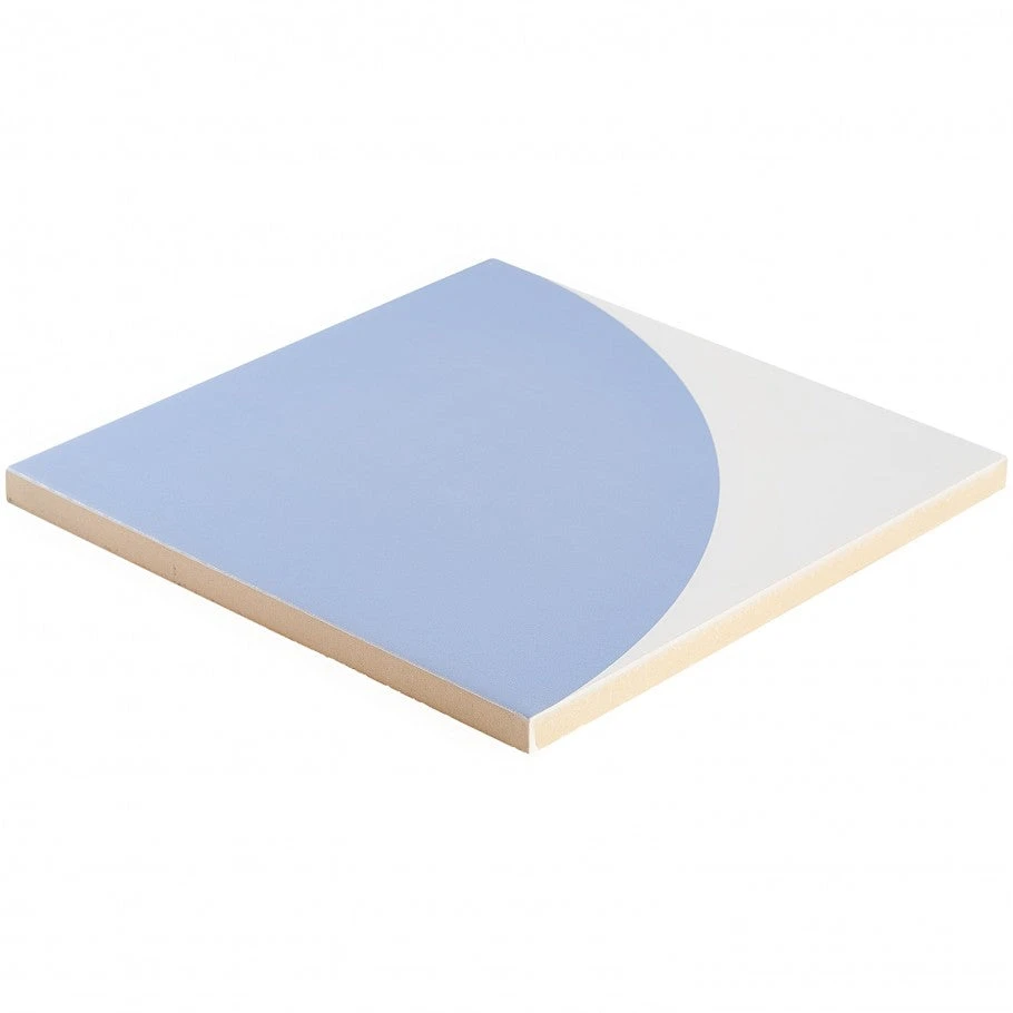 Victoria Crescent Blue 8 In. X 8 In. Matte Porcelain Wall Tile (9 Pieces, 3.87 Sq. Ft. / Case) 5 Victoria Crescent Blue 8 In. X 8 In. Matte Porcelain Wall Tile (9 Pieces, 3.87 Sq. Ft. / Case) - Image 5