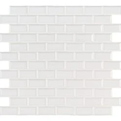 MSI Bright White Bevel 11.47 In. X 11.63 In. X 6 Mm Glossy Porcelain Mesh-Mounted Mosaic Tile (13.35 Sq. Ft. / Case) 10 MSI Bright White Bevel 11.47 In. X 11.63 In. X 6 Mm Glossy Porcelain Mesh-Mounted Mosaic Tile (13.35 Sq. Ft. / Case) -Tile Nest Sales Store 86466ffdc9bcd6ec33415c43189fda82 1800x1800