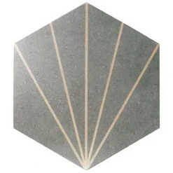 Bond Tile Arbor Hex Graphite Beams 12.5" Matte Porcelain Floor And Wall Tile (11 Pieces 10.51 Sq. Ft. / Case) -Tile Nest Sales Store 8841ad52 19fd 4eca ac20 33db7d890444.3e12247ab13fe8417e17fd26bc2ff232 1800x1800