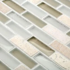 Jeffrey Court Cottage Ridge Mini Brick Beige 11.75 In. X 12 In. X 8 Mm Interlocking Glass/Stone Mosaic Tile 9 Jeffrey Court Cottage Ridge Mini Brick Beige 11.75 In. X 12 In. X 8 Mm Interlocking Glass/Stone Mosaic Tile -Tile Nest Sales Store a159d819860a17be49633605646df1e6 1800x1800
