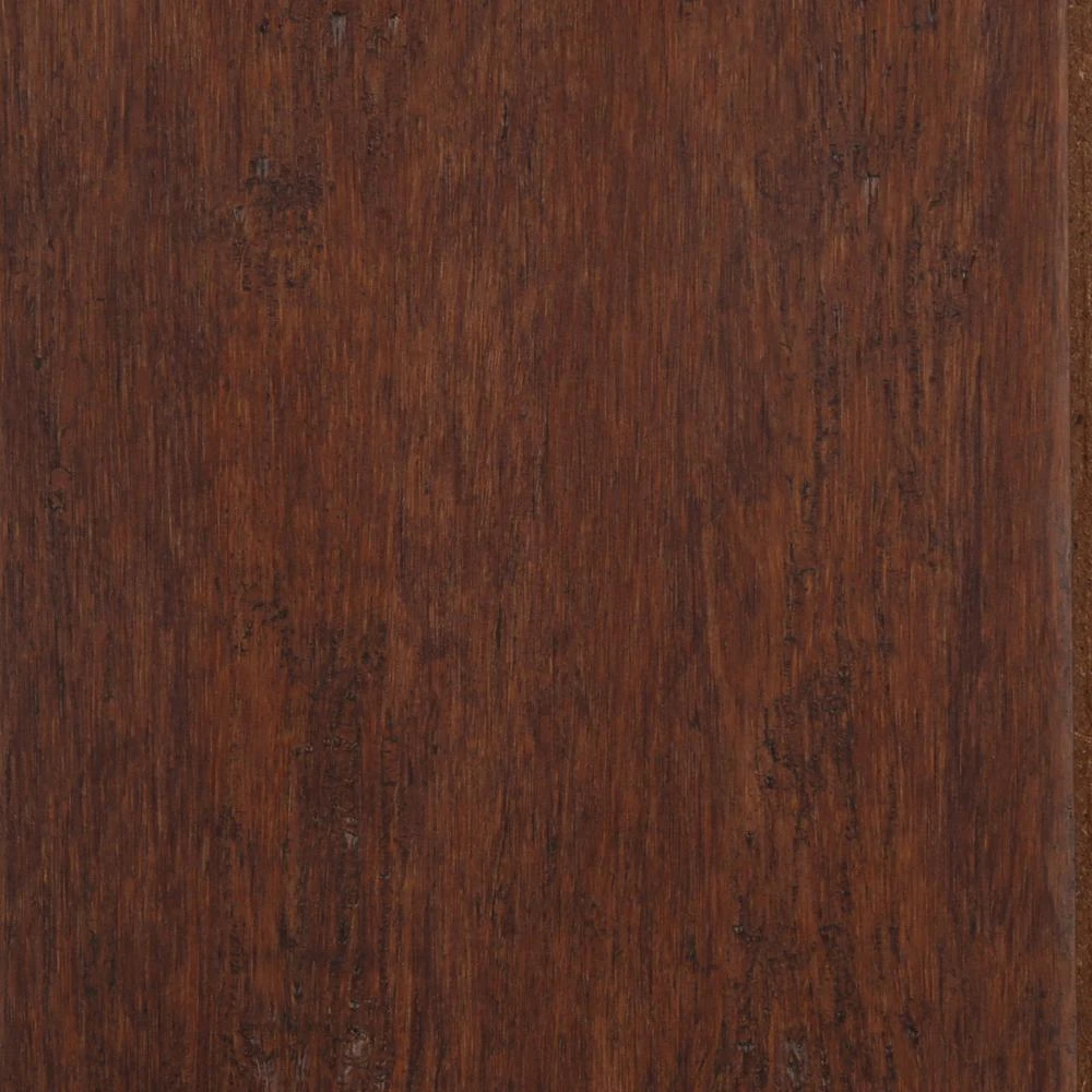 Home Decorators Collection Hand Scraped Strand Woven Brown 3/8 In. T X 5-1/8 In. W X 36 In. L Engineered Click Bamboo Flooring 5 Home Decorators Collection Hand Scraped Strand Woven Brown 3/8 In. T X 5-1/8 In. W X 36 In. L Engineered Click Bamboo Flooring - Image 5
