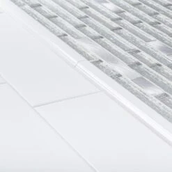 Jeffrey Court Ice Pencil 11.5 In. X 11.875 In. X 8 Mm Interlocking Textured Glossy Glass/Metal Mosaic Tile -Tile Nest Sales Store b27cc57b837592329770bf472b8d8ff5 1800x1800