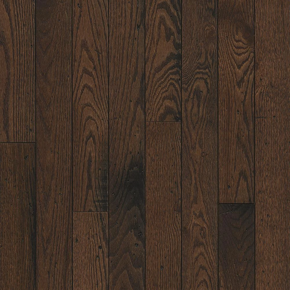 Bruce Revolutionary Rustics Oak Oakleaf Brown 3/4 In. T X 5 In. W X Varying L Solid Hardwood Flooring (23.5 Sq.ft./case) 14 Bruce Revolutionary Rustics Oak Oakleaf Brown 3/4 In. T X 5 In. W X Varying L Solid Hardwood Flooring (23.5 Sq.ft./case) - Image 14