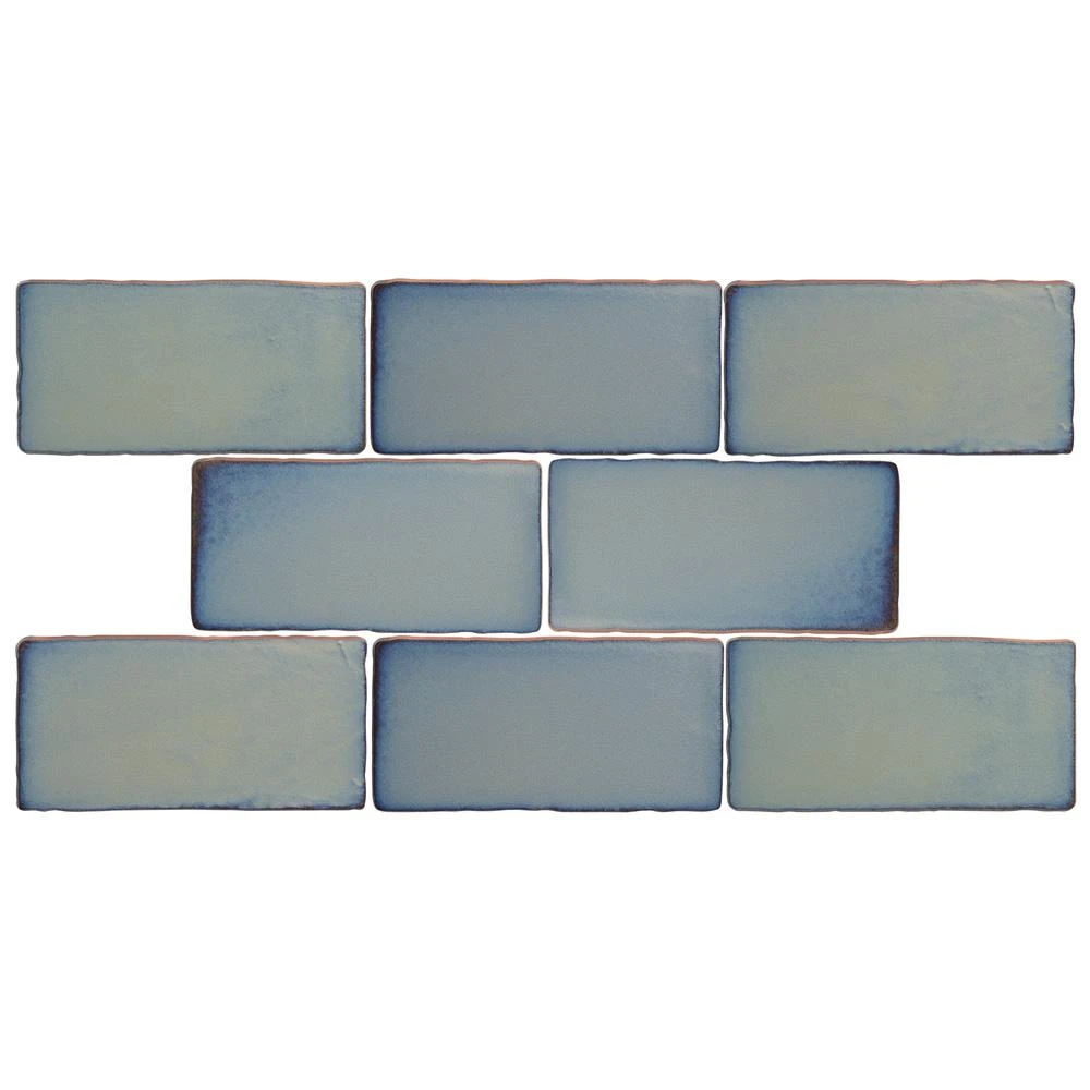 Merola Tile Antic Special Lava Verde 3 In. X 6 In. Ceramic Wall Subway Tile (4.38 Sq. Ft. / Case) 20 Merola Tile Antic Special Lava Verde 3 In. X 6 In. Ceramic Wall Subway Tile (4.38 Sq. Ft. / Case) - Image 20