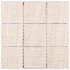 Merola Tile Twist Square White Ice 11-3/4 In. X 11-3/4 In. Ceramic Mosaic (9.79 Sq. Ft. /Case) -Tile Nest Sales Store b9950a82bfe866cc063205cdefcbb490 fa1175db 0d0a 4a81 886e 4e225534b393 1800x1800