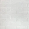 Bond Tile Wembley Snowflake 3 In. X 9 In. Matte Ceramic Subway Wall Tile (30 Pieces 5.16 Sq. Ft. / Box)