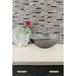 MSI Eclipse Interlocking 12 In. X 12 In. X 8 Mm Matte Metal Stone Mesh-Mounted Mosaic Wall Tile (10 Sq. Ft. / Case) -Tile Nest Sales Store c6d5c7e6ea4e1f1c37d61258d6386a0b 1800x1800