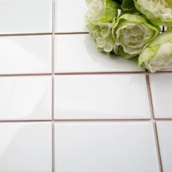 Ivy Hill Tile Essential White 3 In. X 6 In. X 6 Mm Polished Ceramic Wall Subway Tile (11.73 Sq. Ft./case) -Tile Nest Sales Store cd137e6815ac1a0867b61901e5ae382f 1800x1800