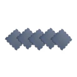 Rubber-Cal Terra-Flex 1/4 In. X 24 In. X 24 In. Dark Gray Interlocking Rubber Mat (5-Pack, 20 Sq. Ft.) -Tile Nest Sales Store d521ee05853f4b03bc877622fae8ba51 65895a43 d908 45be a647 73d7ee081751 1800x1800