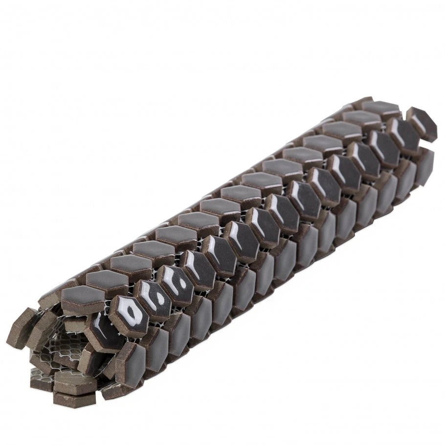 Honeycomb Hex Pavement Ceramic Polished Mosaic Tile 6 Honeycomb Hex Pavement Ceramic Polished Mosaic Tile - Image 6