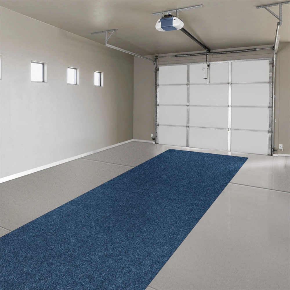 Indoor/Outdoor Carpet With Rubber Marine Backing - Blue 6' X 10' - Several Sizes Available - Carpet Flooring For Patio, Porch, Deck, Boat, Basement Or Garage 5 Indoor/Outdoor Carpet With Rubber Marine Backing - Blue 6' X 10' - Several Sizes Available - Carpet Flooring For Patio, Porch, Deck, Boat, Basement Or Garage - Image 5