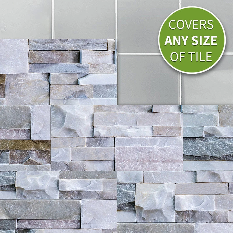 9pcs 3D Self Adhesive Kitchen Wall Tiles Bathroom Mosaic Tile Sticker 20*10cm 8 9pcs 3D Self Adhesive Kitchen Wall Tiles Bathroom Mosaic Tile Sticker 20*10cm - Image 8