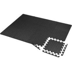 Yes4All Interlocking Exercise Foam Mats With Border, 12 Sq Ft, Black -Tile Nest Sales Store e091c7b3 ba21 4e01 8b21 fb40f001849a 1.ffc0ff498b394352bd64d91951520072 1800x1800