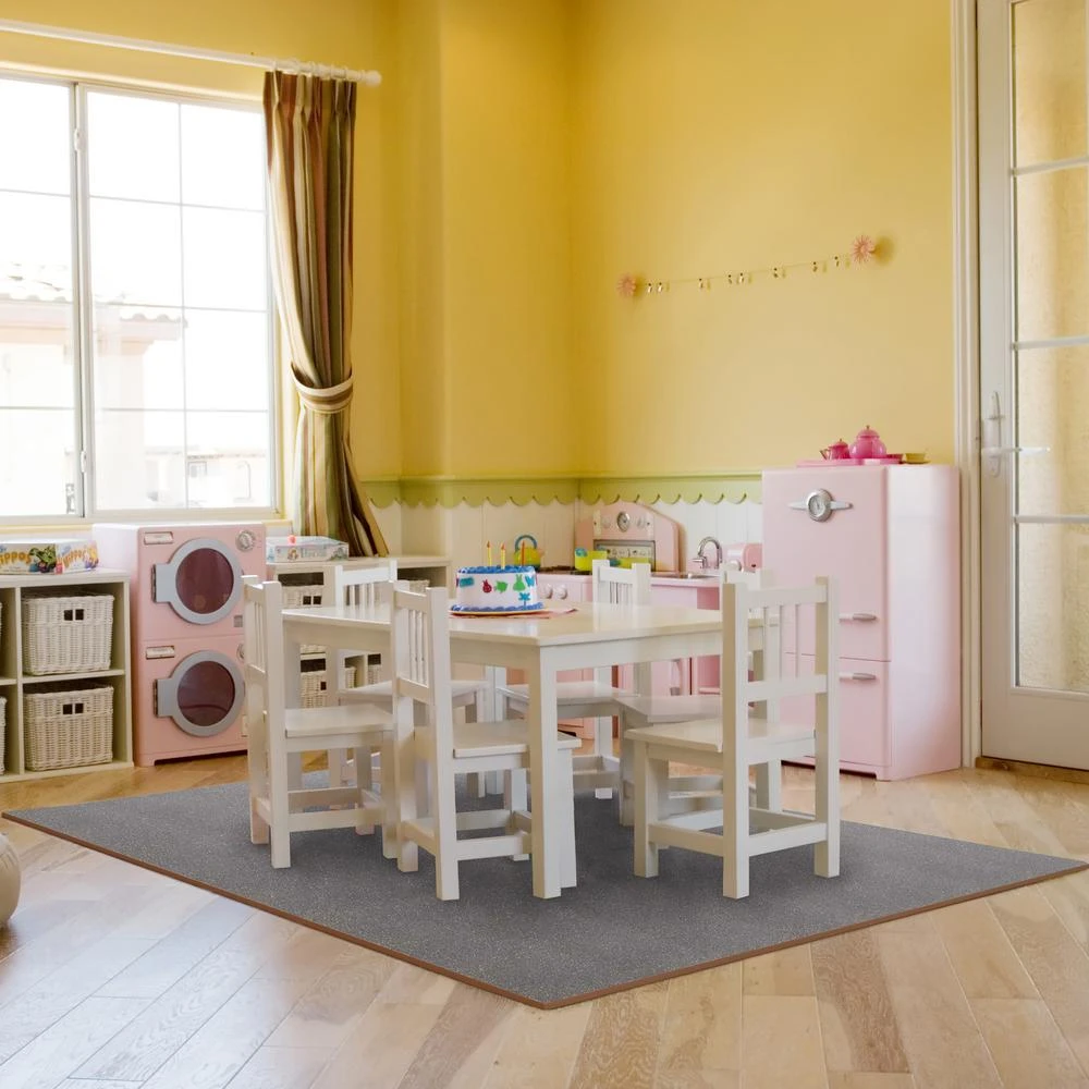 24" X 24" Gray Foam Mat Interlocking Floor Tiles With EVA Foam Padding For Exercise, Playroom, Garage, Basement Flooring 6 24" X 24" Gray Foam Mat Interlocking Floor Tiles With EVA Foam Padding For Exercise, Playroom, Garage, Basement Flooring - Image 6