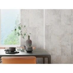 TrafficMASTER Telegrey Concrete 12 In. X 24 In. Luxury Vinyl Tile Peel And Stick Wall (18 Sq. Ft. / Case) -Tile Nest Sales Store e52b98df684a7c70923d1207ee6e93b0 1800x1800