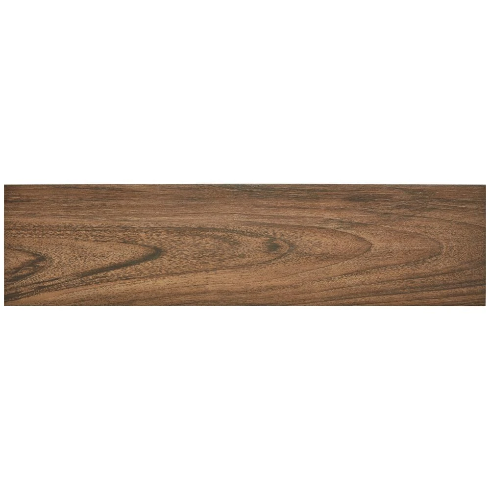 Daltile Baker Wood 6 In. X 24 In. Walnut Glazed Porcelain Floor And Wall Tile (14.55 Sq. Ft./Case) 5 Daltile Baker Wood 6 In. X 24 In. Walnut Glazed Porcelain Floor And Wall Tile (14.55 Sq. Ft./Case) - Image 5